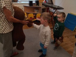 2025-09-15 Powitanie z małpka Iwoną